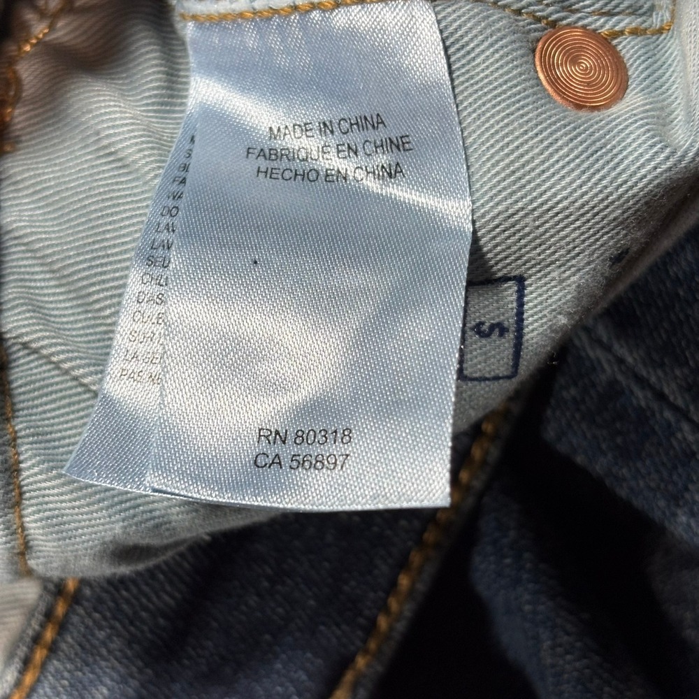 Lucky Brand Jeans W42 L32 Blue Straight Leg Medium Wash Denim - Picture 12 of 13